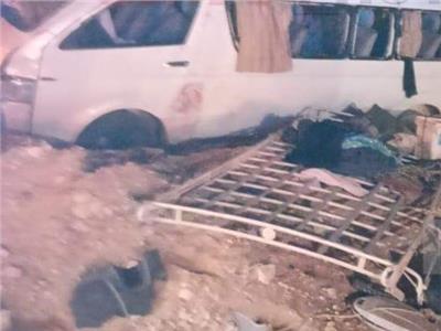 ننشر أسماء المتوفيين الـ 6 والمصابين في حادث الطريق الصحراوي غرب الأقصر 