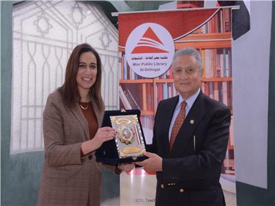 افتتاح أعمال إعادة تأهيل فرع مكتبة مصر العامة بالدلنجات
