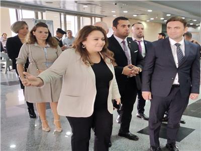وزير خارجية مقدونيا يزور المتحف القومي للحضارة | صور