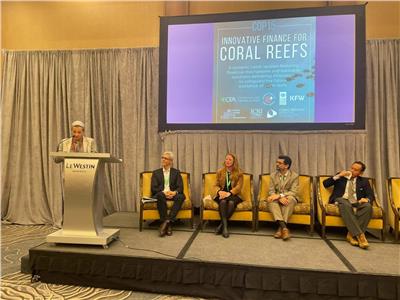 وزيرة البيئة تستعرض التجربة المصرية لتعزيز حماية الشعاب المرجانية