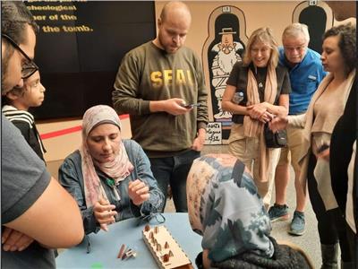 «لعبة السينيت..  يوم مع الألعاب المصرية» فعالية بالمتحف القومي للحضارة المصرية |صور