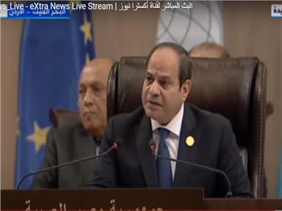 الرئيس السيسي يؤكد على دعم مصر الكامل لجهود إعادة إعمار العراق 