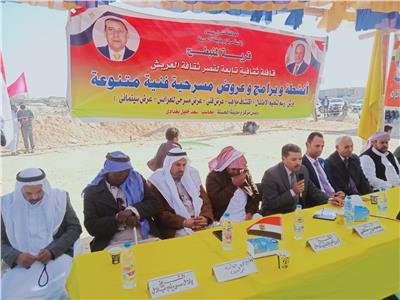 معرض كتاب واكتشاف مواهب ضمن قوافل الوديان الثقافية بوسط سيناء