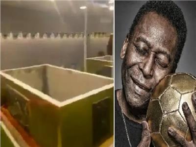 تابوت مطلي بالذهب يحتضن جثمان «بيليه» بأعلى ‎مقبرة عمودية في العالم