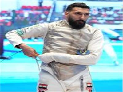 علاء ابو القاسم يتأهل لدور الـ16 بكأس العالم لسلاح الشيش