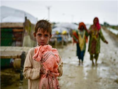 يونيسيف: 4 ملايين طفل باكستانى يكافحون من أجل البقاء بعد تدمير منازلهم بسبب الفيضانات