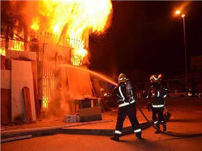 حريق يلتهم منزلا في المنيا بسبب ماس كهربائي