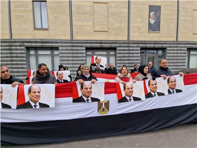الجالية المصرية بألمانيا تحتفل بعيد الشرطة السفارة ببرلين| صور