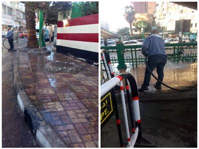 محافظ أسيوط: غسل ميدان الشهيد أحمد جلال وتكثيف حملات النظافة بالشوارع