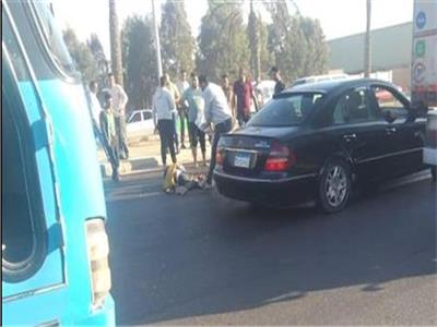 مصرع طفل وإصابة 4 آخرين فى حادث تصادم بمدينة السادات