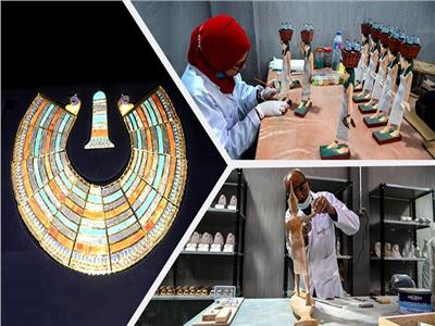 صناعة المستنسخات.. «كنوز» نافذة مصر لسد احتياجات العالم من النماذج الأثرية