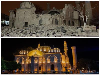 يضم «مطعما للفقراء».. حكاية مسجد تاريخي دمره زلزال تركيا