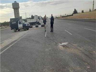إصابة 14 شخصًا في تصادم سيارتين على طريق «الإسماعيلية - السويس»