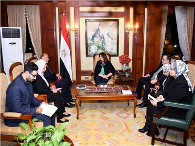 وزيرة الهجرة: نسعى للاستفادة من جهود وخبرات الجالية المصرية في شيكاغو 