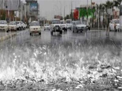 أمطار غزيرة على محافظة دمياط