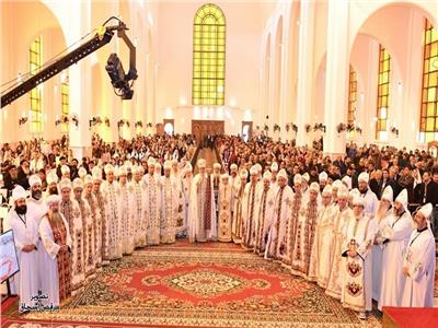 البابا تواضروس يترأس قداس سيامة ١٧ كاهنًا لكنائس القاهرة 