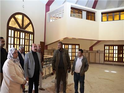 محافظ أسوان يقرر سحب أعمال تطوير مسجد النادي من الشركة المنفذة