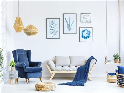 لديكور مذهل.. أفكار عصرية لتزيين منزلك باللون الأزرق