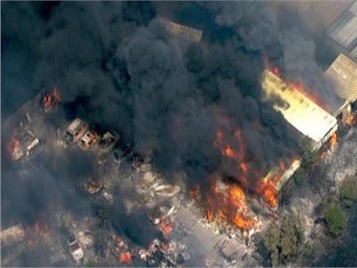 اندلاع النيران في أكبر مستودع لتخزين النفط في المكسيك.. فيديو