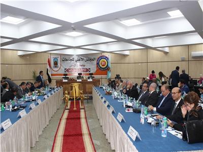 المجلس الأعلى للجامعات ينعقد بجامعة الأقصر بحضور رئيس جامعة أسيوط