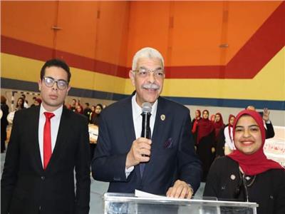 رئيس جامعة المنوفية يشهد انطلاق ماراثون طلاب من أجل مصر| صور