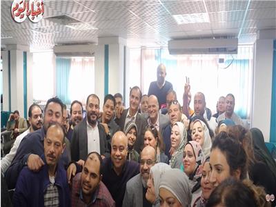 أسرة تحرير بوابة أخبار اليوم لـ«خالد ميري»: «معاك لخدمة الصحفيين»| فيديو