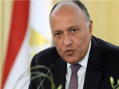 شكري: مصر حريصة على خروج القوات الأجنبية والمرتزقة من ليبيا