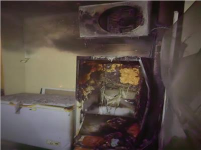 انفجار ثلاجة يشعل حريقا داخل شقة مغلقة في التجمع الأول 