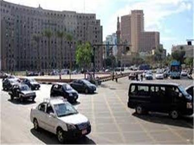 الحالة المرورية.. انتظام حركة السيارات بميادين القاهرة والجيزة السبت 11 مارس