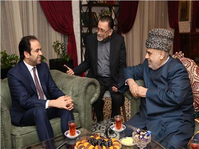 الأمين العام لمجلس حكماء المسلمين يلتقي القائد الروحي في أذربيجان