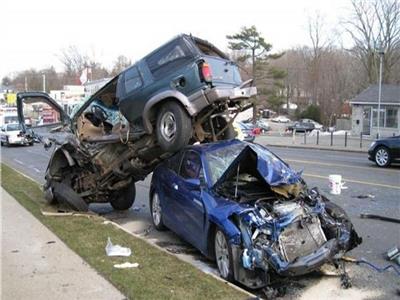 حادث مروري مروع بين 21 سيارة في روسيا
