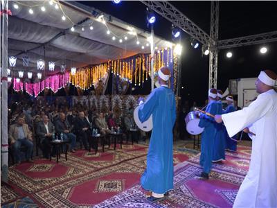 محافظ بني سويف يشهد الاحتفال بالعيد القومي بواحة «ميدوم»