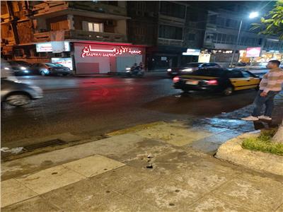  تجدد هطول أمطار «عوة وبرد العجوزة» على الإسكندرية| صور 