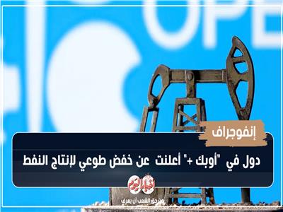 إنفوجراف| دول في «أوبك +» خفضت إنتاج النفط.. أبرزها السعودية