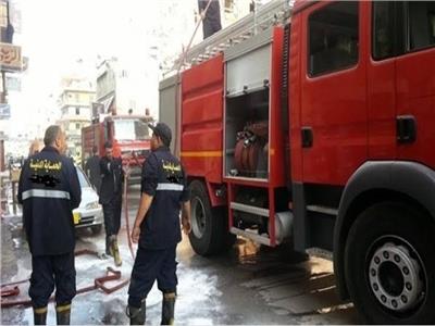 الحماية المدنية تنقذ مستشفى جامعة مصر من حريق بأكتوبر