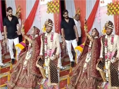 فيديو| امرأة تطلق النار في حفل زفافها.. والشرطة الهندية تبحث عنها
