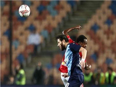 الكرتي يسجل هدف تقدم بيراميدز في شباك الأهلي بنهائي كأس مصر