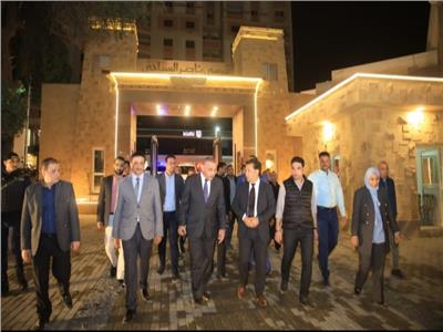محافظ سوهاج يتفقد مرسي ناصر السياحي بعد انتهاء أعمال التطوير