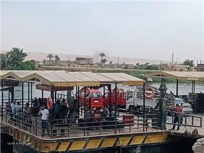 زحام في العبارات النيلية ومراكز الشباب خلال ثالث أيام العيد بسوهاج