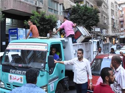 حملات مكبرة لإزالة الإشغالات والتعديات في الإسكندرية