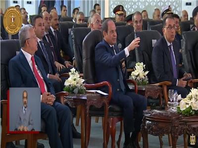 الرئيس السيسي يوجه بدعم صناعة منتجات الليد واستخدامها في الطرق الجديدة