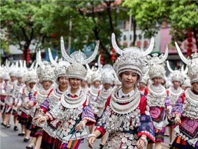 مقاطعة قويتشو تحتفل بعيد الأخوات لقومية مياو| صور