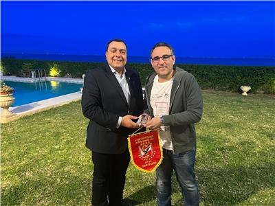 الأهلى يلبي دعوة السفير المصري في  تونس على العشاء