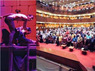 إقبال كبير على مسرحية «رصد خان» بالمركز الثقافي بطنطا| صور