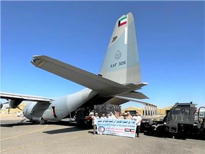 إقلاع طائرة كويتية بحمولة 10 أطنان من المواد الطبية لإغاثة السودان