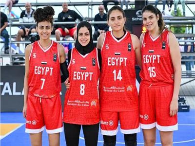 منتخب مصر للسيدات 3x3 يحصد الميدالية الفضية في بطولة Women Series
