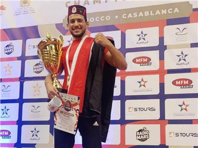 أحمد عبد الباسط يحصد الميدالية الفضية في البطولة الإفريقية للسامبو بالمغرب
