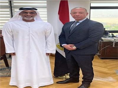 رئيس سلطة الطيران المدني يستقبل نظيره الإماراتي لبحث التعاون المشترك