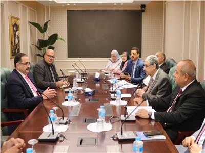 وزير الكهرباء يبحث مع وزير الطاقة والموارد الطبيعية بفلسطين سبل تعزيز التعاون بين البلدين