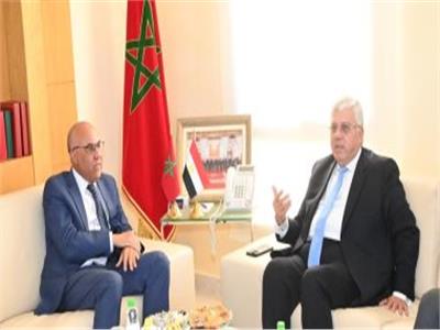 وزير التربية والتعليم يبحث مع نظيره المغربي تعزيز سبل التعاون في مجال التعليم